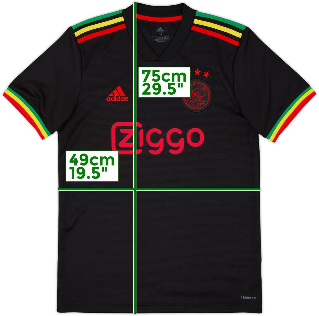 2021-22 Ajax Third Shirt - 8/10 - (M)