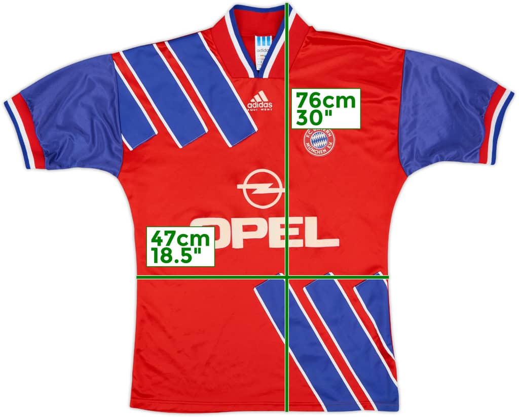 1993-95 Bayern Munich Home Shirt - 5/10 - (M)