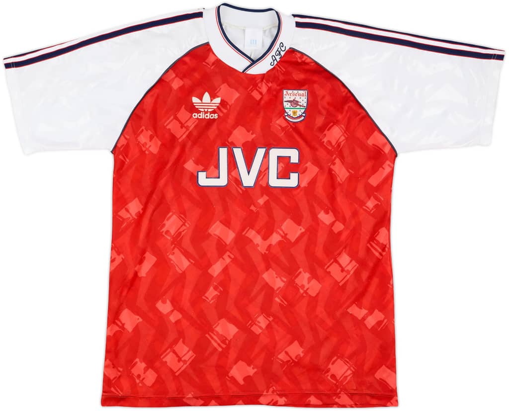 1990-92 Arsenal Home Shirt - 8/10 - (L)