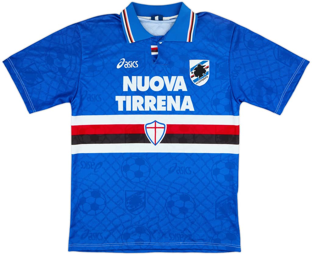 1995-96 Sampdoria Home Shirt - 9/10 - (M)