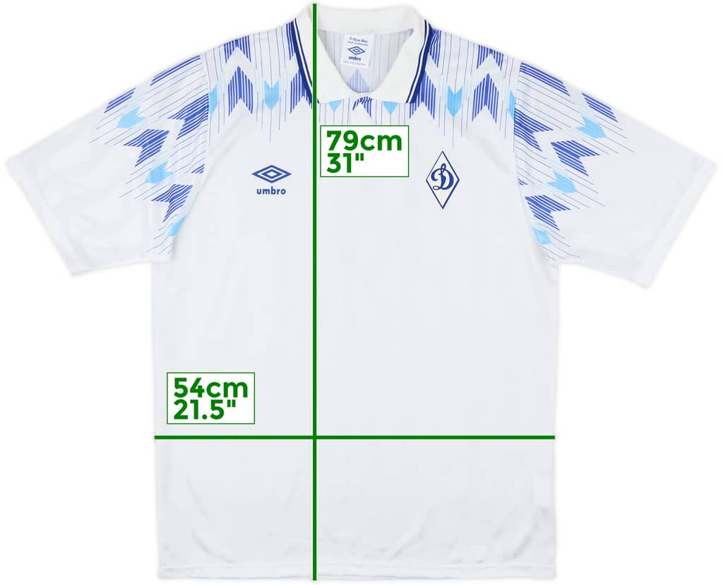 1990-92 Dynamo Moscow Away Shirt - 10/10 - (M)