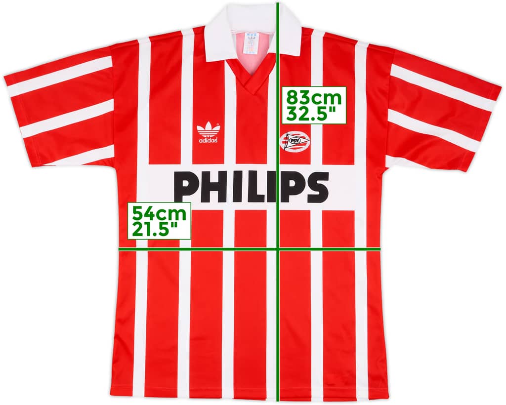 1992-94 PSV Home Shirt - 8/10 - (L/XL)
