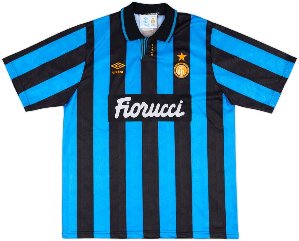 1992-94 Inter Milan Home Shirt - 9/10 - (L)