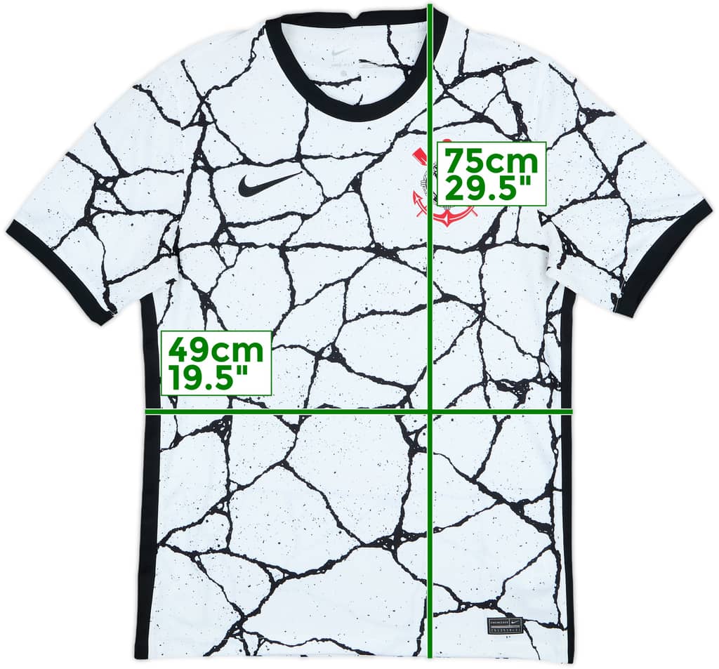 2021 Corinthians Home Shirt - 10/10 - (M)