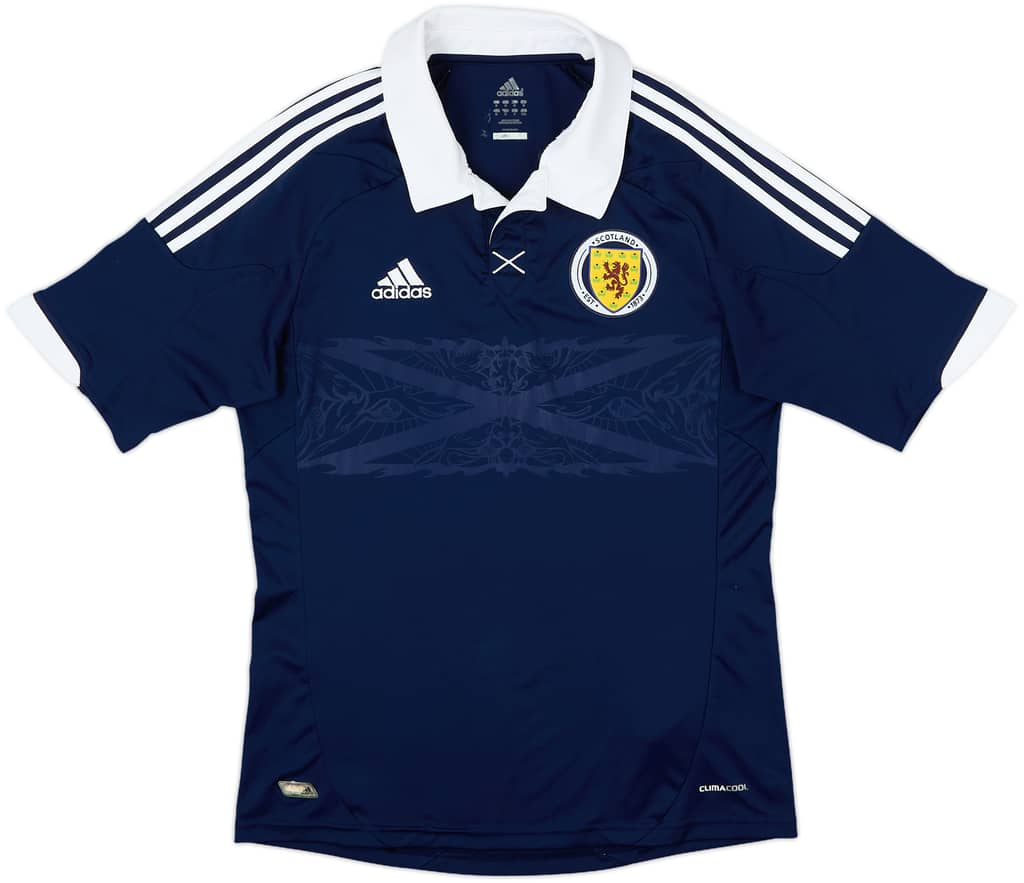 2011-13 Scotland Home Shirt - 8/10 - (M)