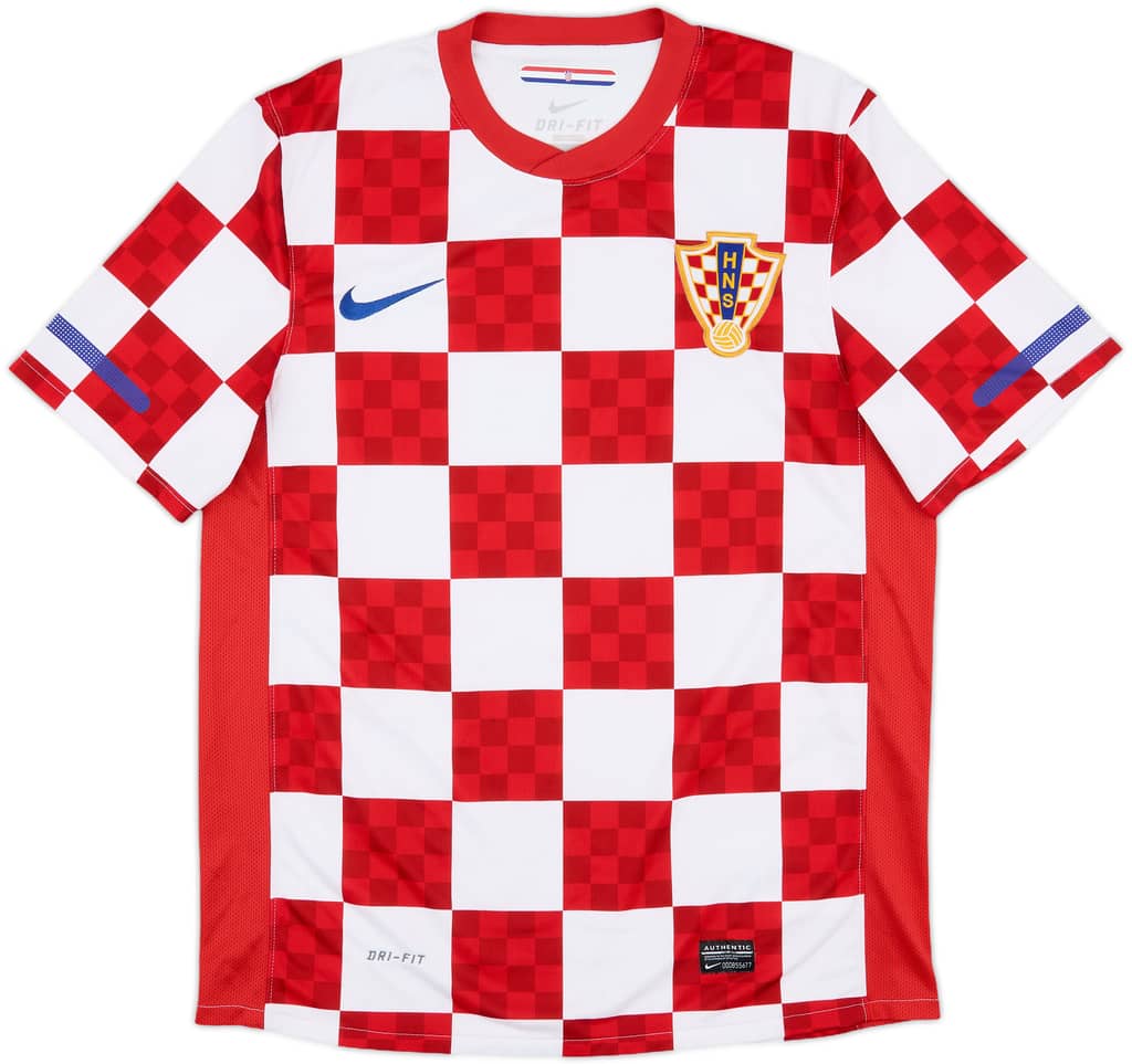 2010-12 Croatia Home Shirt - 8/10 - (M)