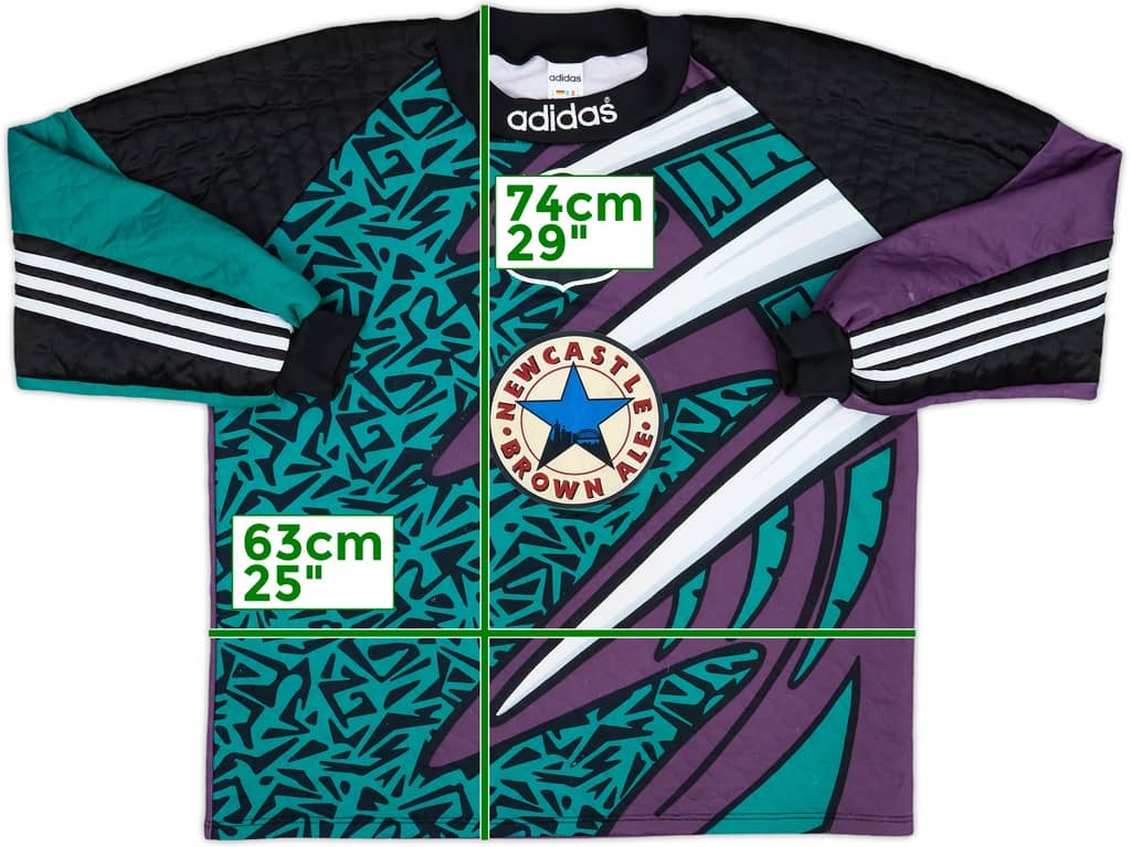 1995-96 Newcastle GK Shirt - 9/10 - (XL)