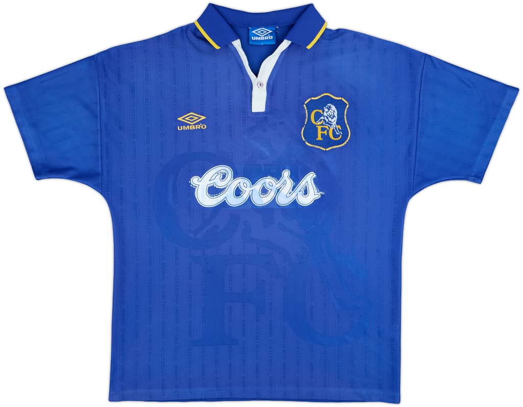 1995-97 Chelsea Home Shirt - 5/10 - (L)