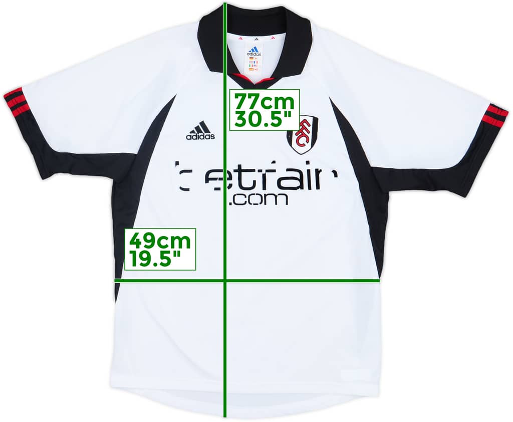 2002-03 Fulham Home Shirt - 4/10 - (S)