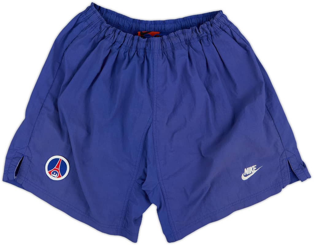 1990-92 Paris Saint-Germain Home Shorts - 6/10 - (M)