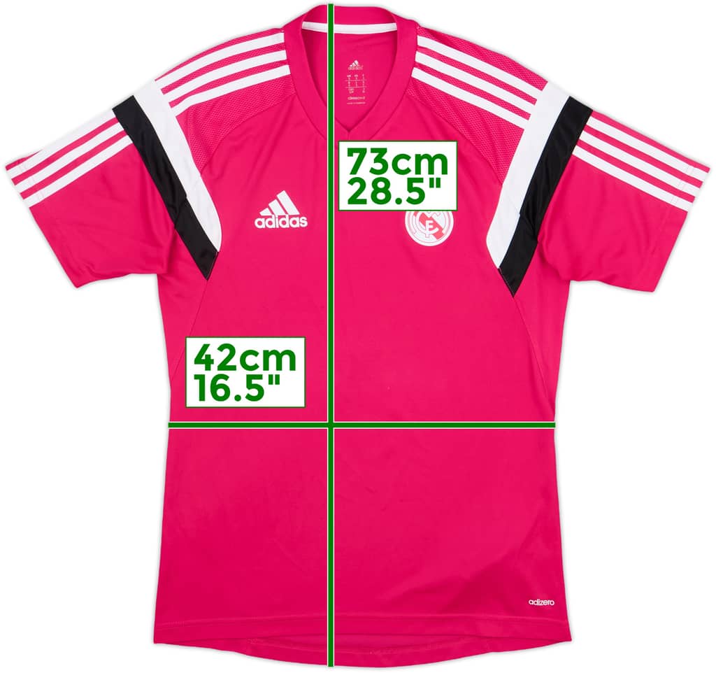 2014-15 Real Madrid adidas Training Shirt - 8/10 - (S)