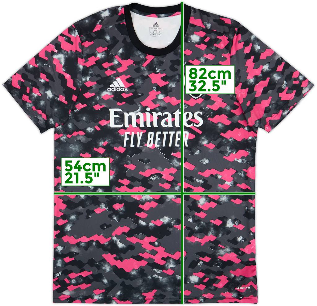 2021-22 Arsenal adidas Training Shirt - 6/10 - (L)