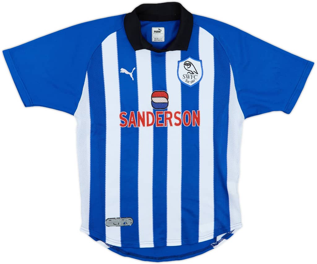 1999-00 Sheffield Wednesday Home Shirt - 8/10 - (L.Boys)