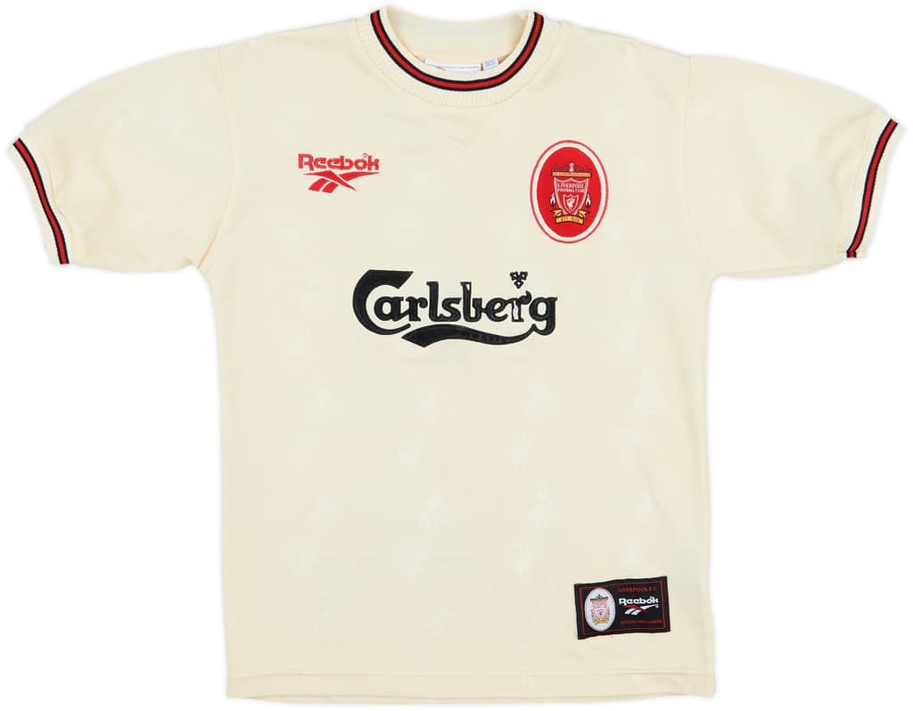 1996-97 Liverpool Away Shirt - 7/10 - (L.Boys)