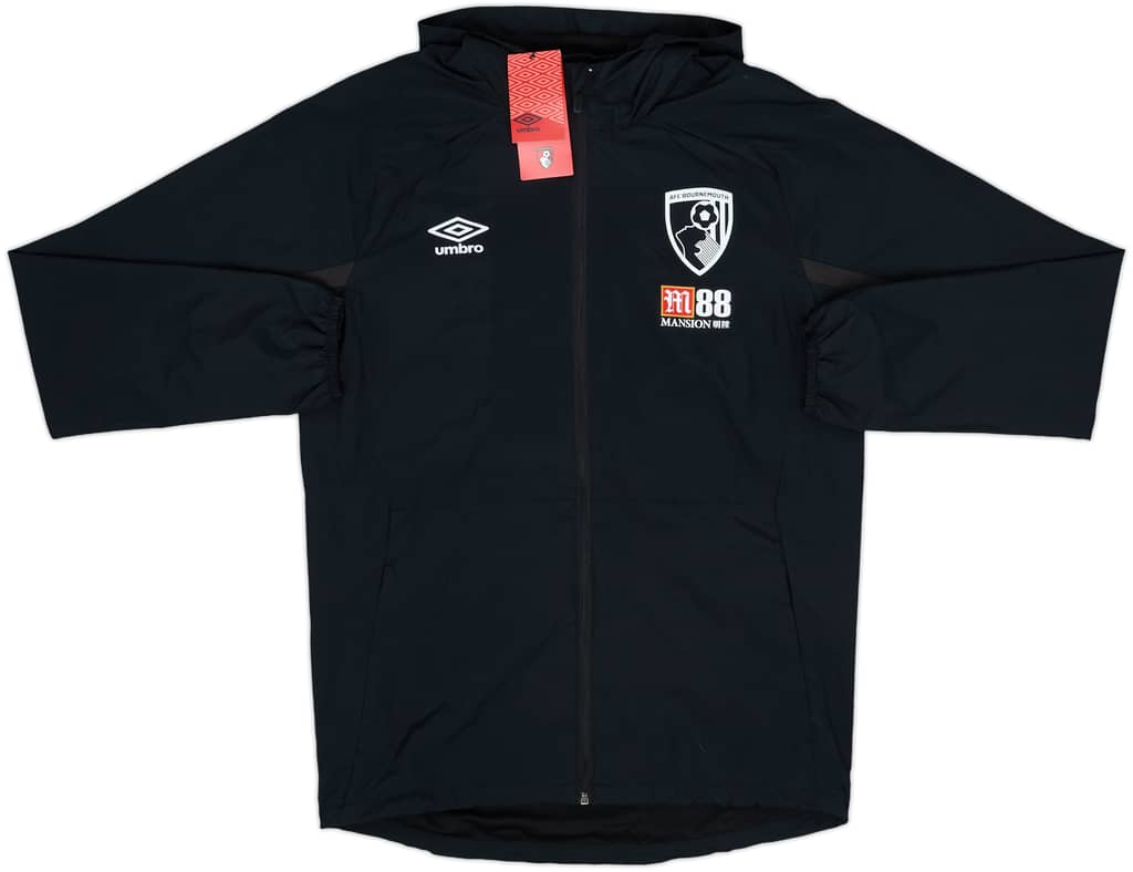 2017-18 Bournemouth Umbro Hooded Rain Jacket (S)