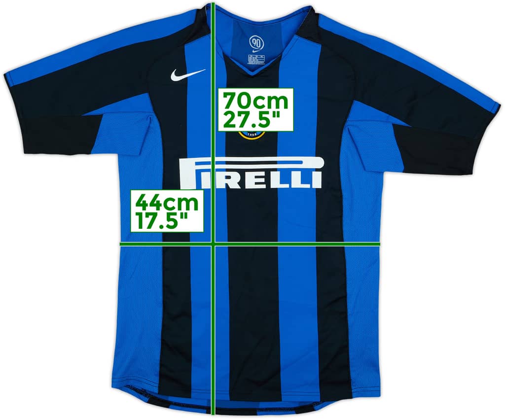 2004-05 Inter Milan Home Shirt - 8/10 - (XL.Boys)