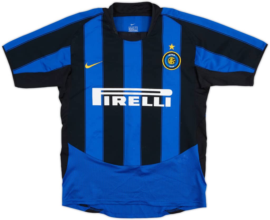 2003-04 Inter Milan Home Shirt - 6/10 - (L.Boys)