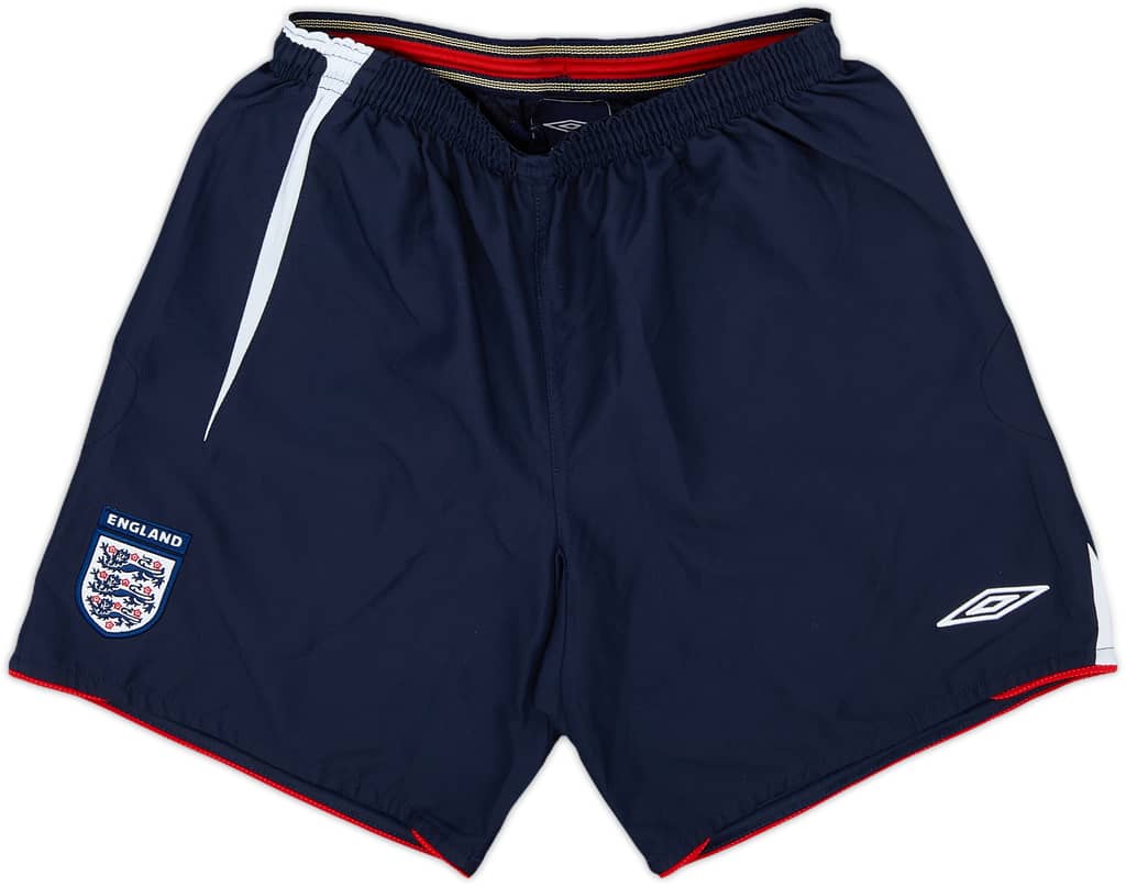 2005-07 England Home Shorts - 10/10 - (XL.Boys)