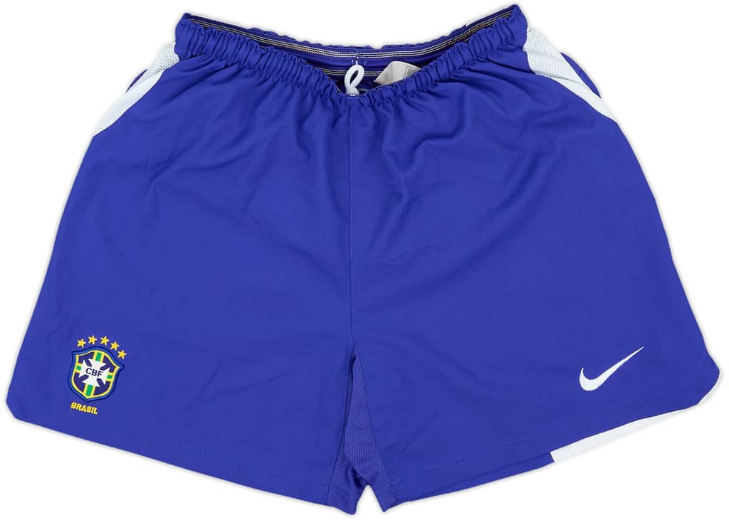 2004-06 Brazil Home Shorts - 10/10 - (L.Boys)