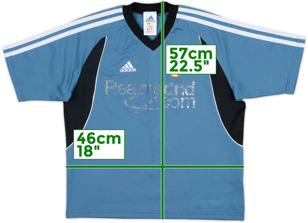 2001 Real Madrid Third Shirt - 4/10 - (M.Boys)