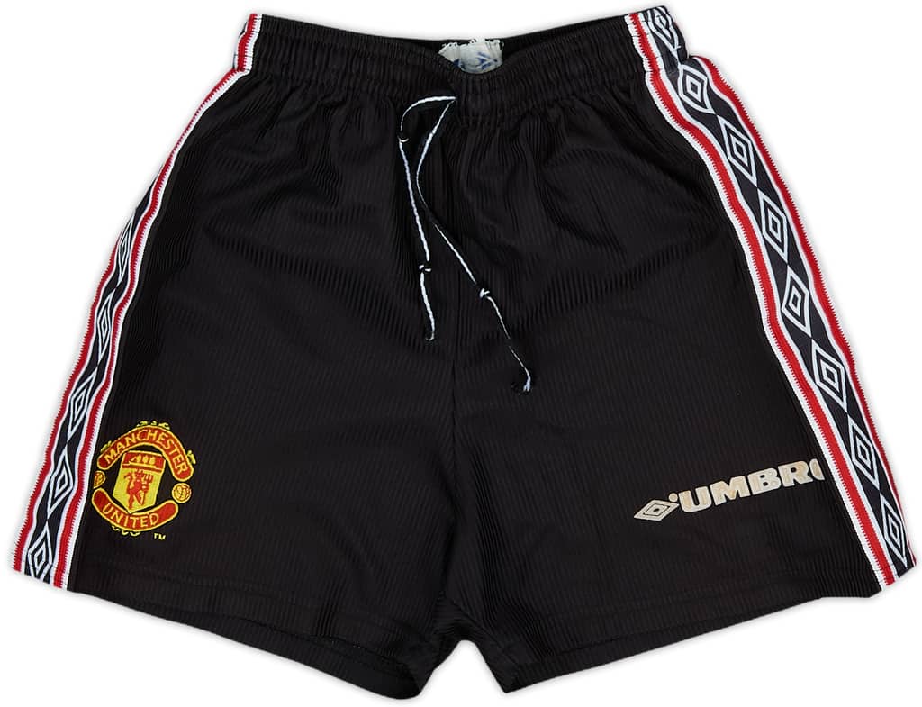 1998-00 Manchester United Away Shorts - 9/10 - (S.Boys)