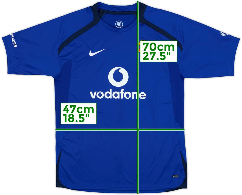 2006-07 Manchester United Nike Training Shirt - 10/10 - (XL.Boys)