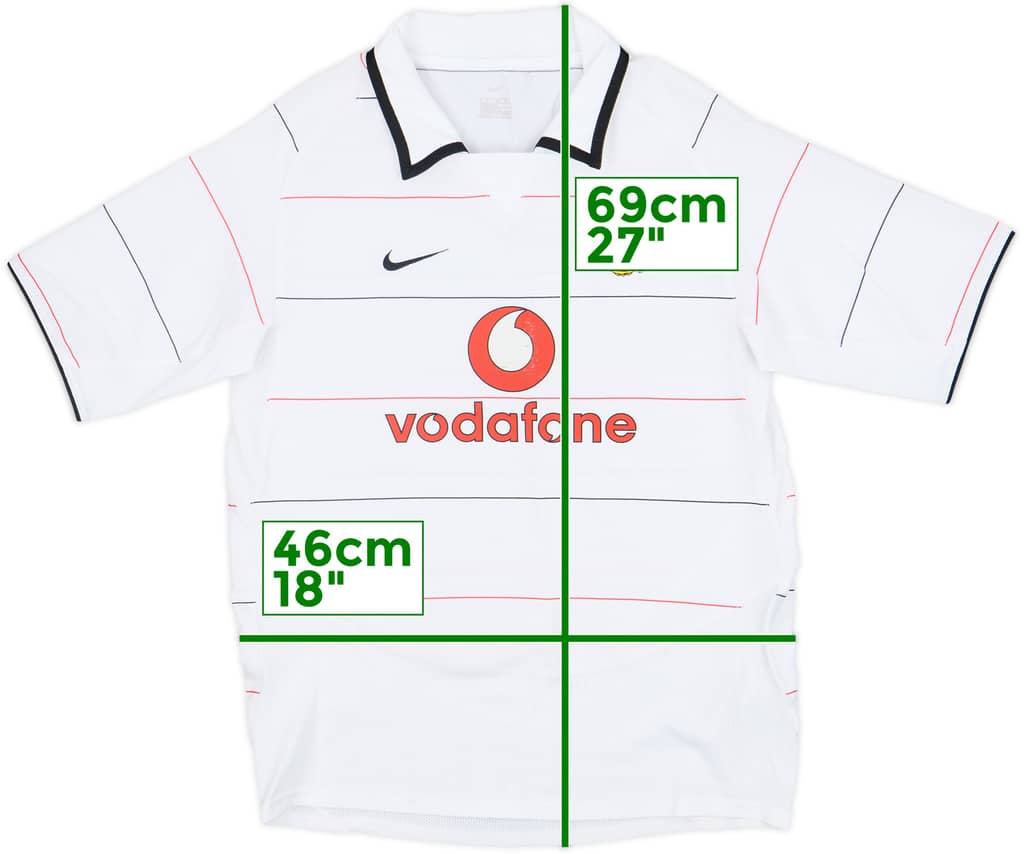 2003-05 Manchester United Third Shirt - 7/10 - (L.Boys)