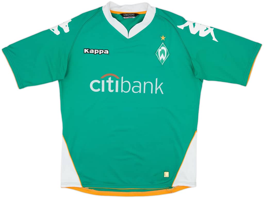 2007-08 Werder Bremen Home Shirt - 6/10 - (XL)