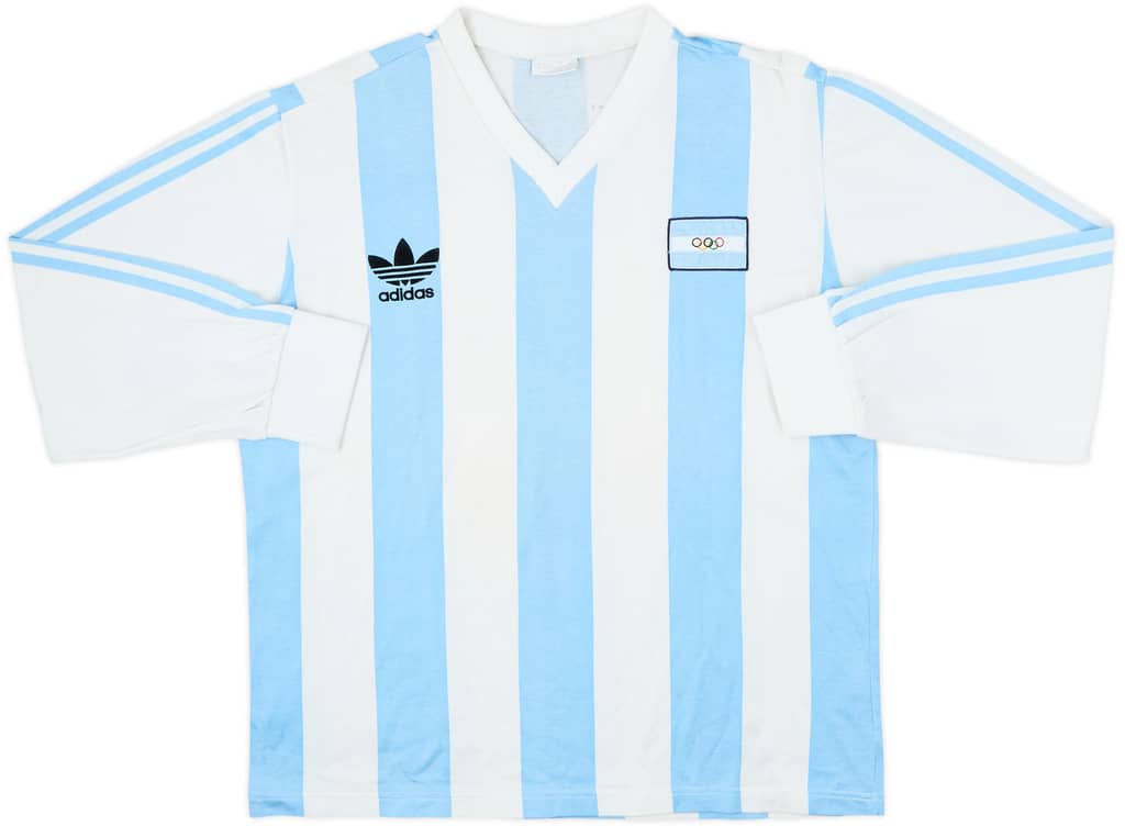 1988 Argentina Olympics Home L/S Shirt - 8/10 - (XL)