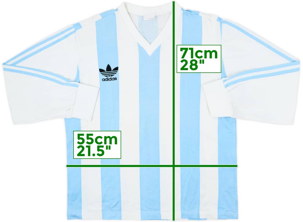 1988 Argentina Olympics Home L/S Shirt - 8/10 - (XL)