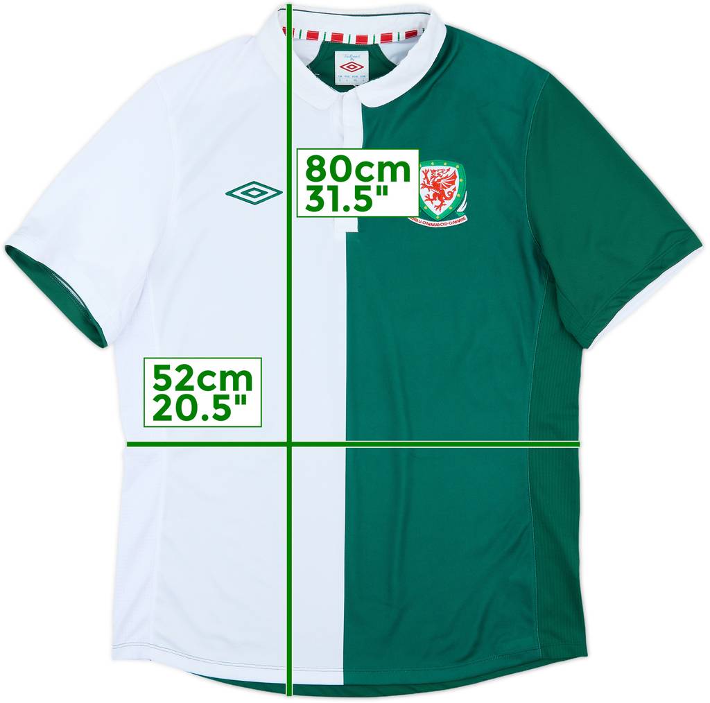 2012-14 Wales Away Shirt - 10/10 - (L)