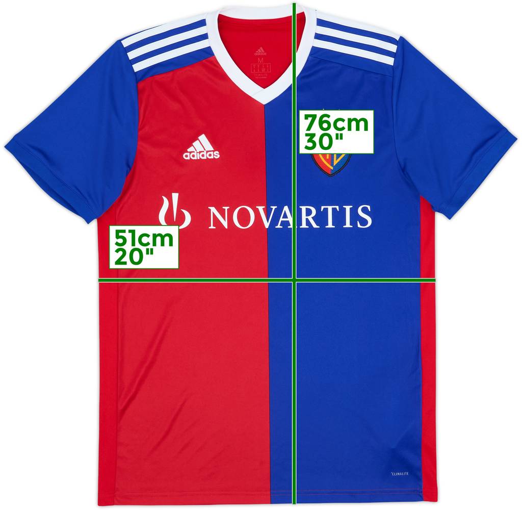 2018-19 FC Basel Home Shirt - 9/10 - (M)