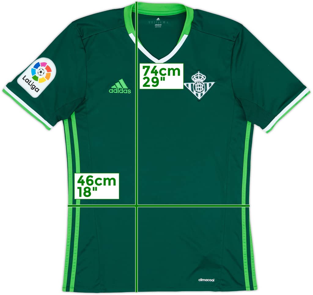 2016-17 Real Betis Away Shirt - 9/10 - (S)