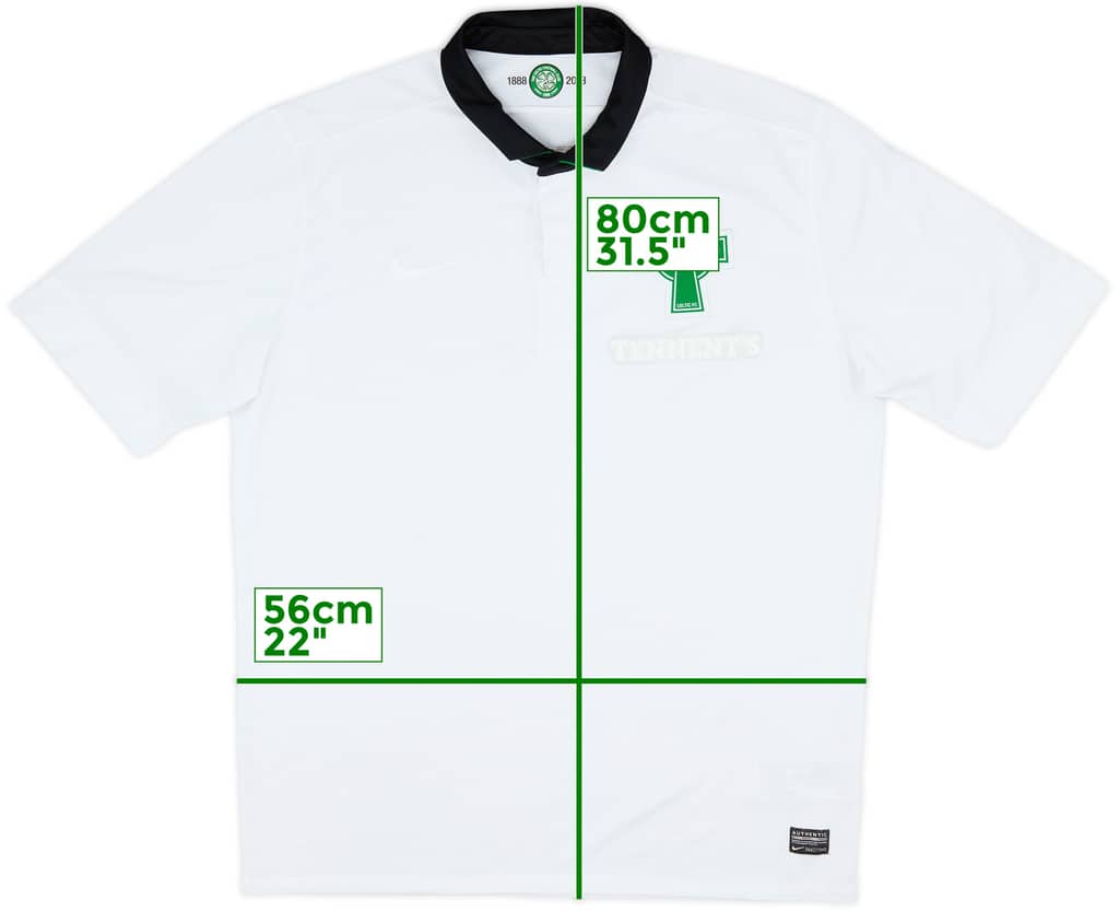 2012-13 Celtic '125th Anniversary' Third Shirt - 8/10 - (XL)