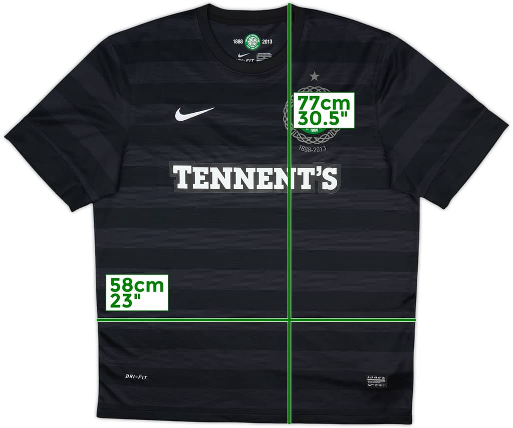 2012-13 Celtic '125th Anniversary' Away Shirt - 10/10 - (XL)
