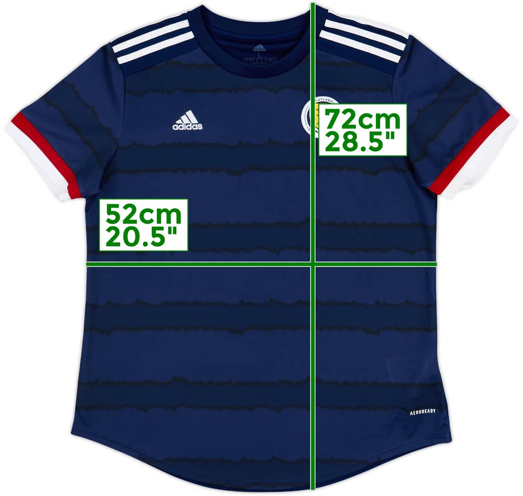 2020-22 Scotland Home Shirt - 9/10 - (Women's L)