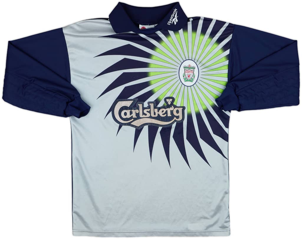1997-98 Liverpool GK Shirt - 7/10 - (S)