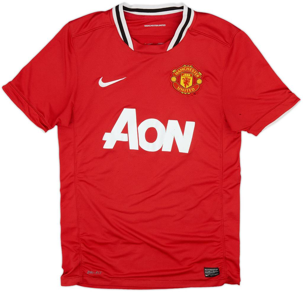 2011-12 Manchester United Home Shirt - 5/10 - (S)