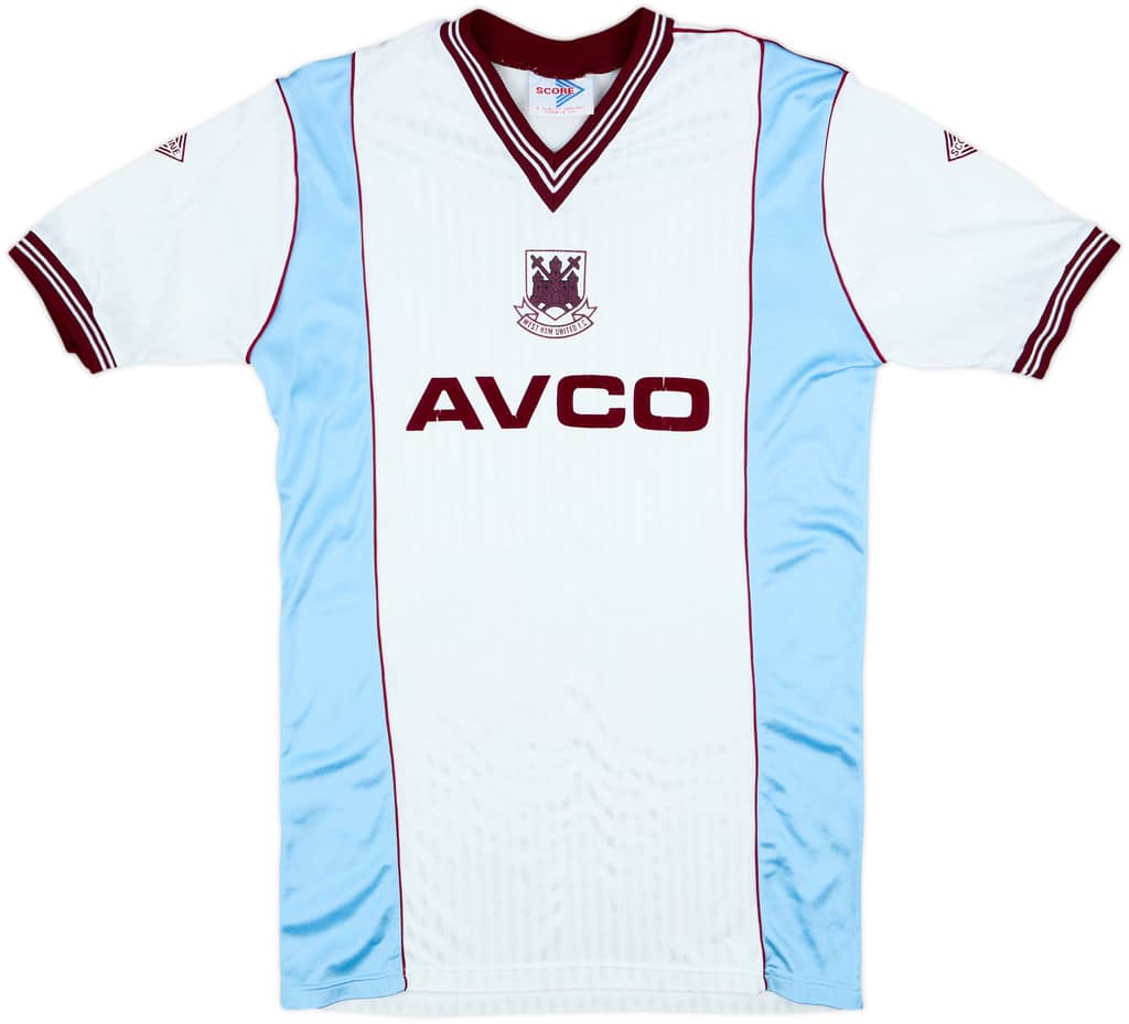 1987-89 West Ham Away Shirt - 9/10 - (L)