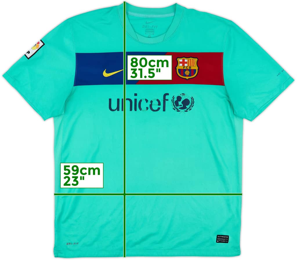 2010-11 Barcelona Away Shirt - 5/10 - (XL)