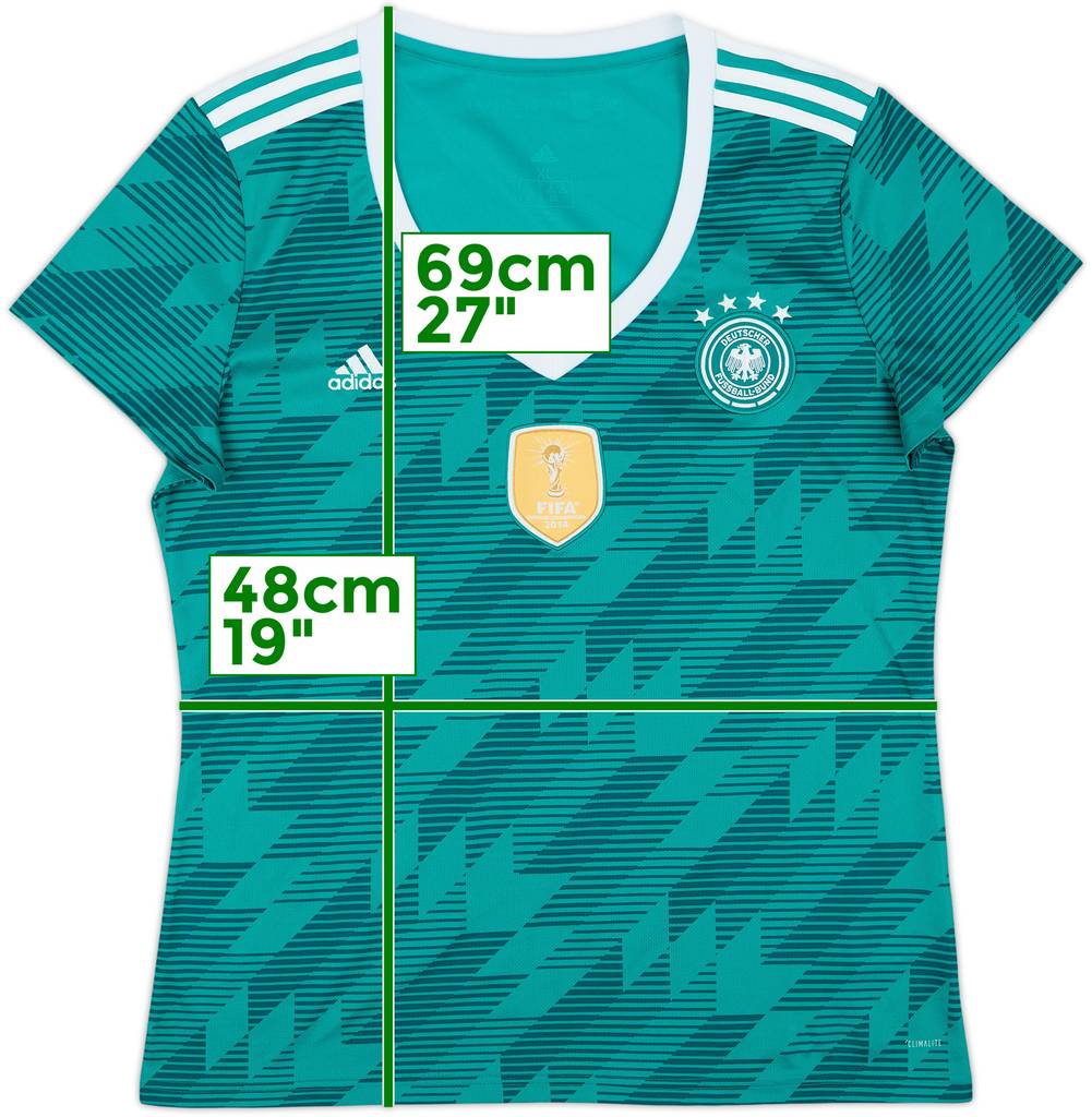 2018-19 Germany Away Shirt - 10/10 - (Women's XL)