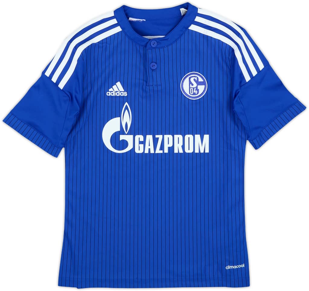 2014-16 Schalke Home Shirt - 8/10 - (M.Boys)