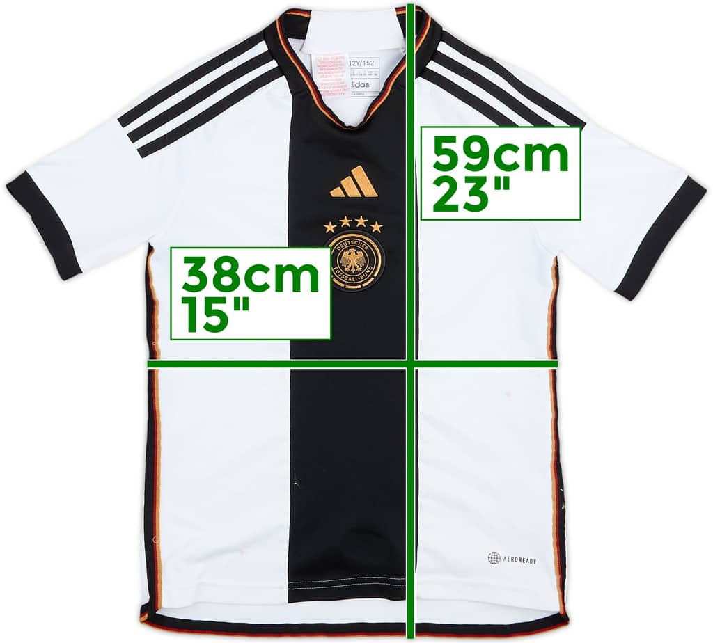 2022-23 Germany Home Shirt - 5/10 - (M.Boys)