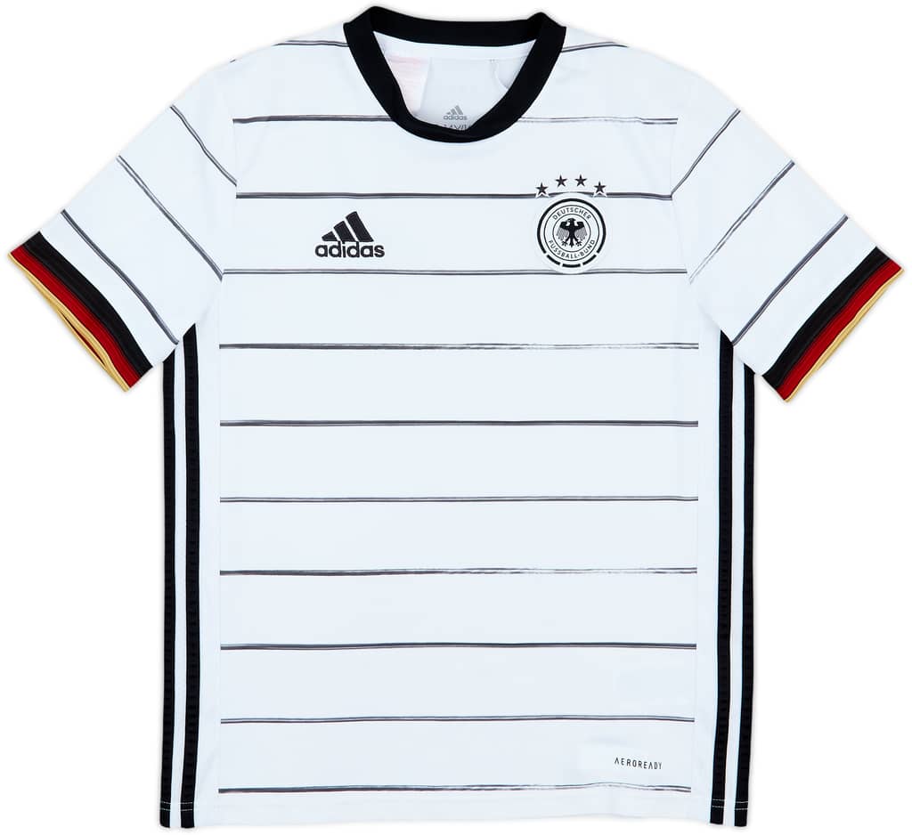 2020-21 Germany Home Shirt - 8/10 - (L.Boys)