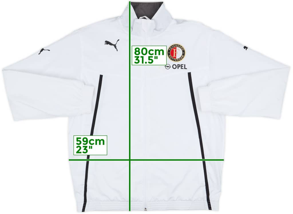 2013-14 Feyenoord Puma Track Jacket - 6/10 - (L)