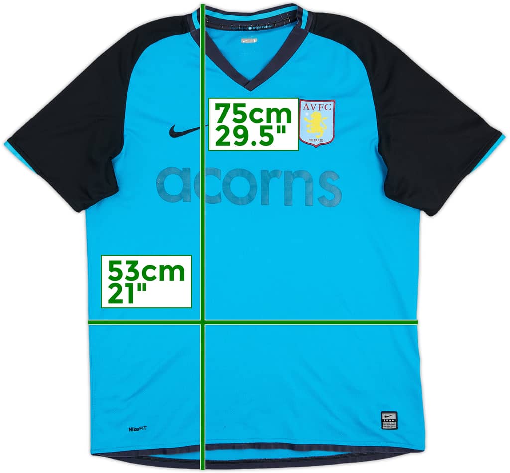 2008-09 Aston Villa Away Shirt - 4/10 - (L)