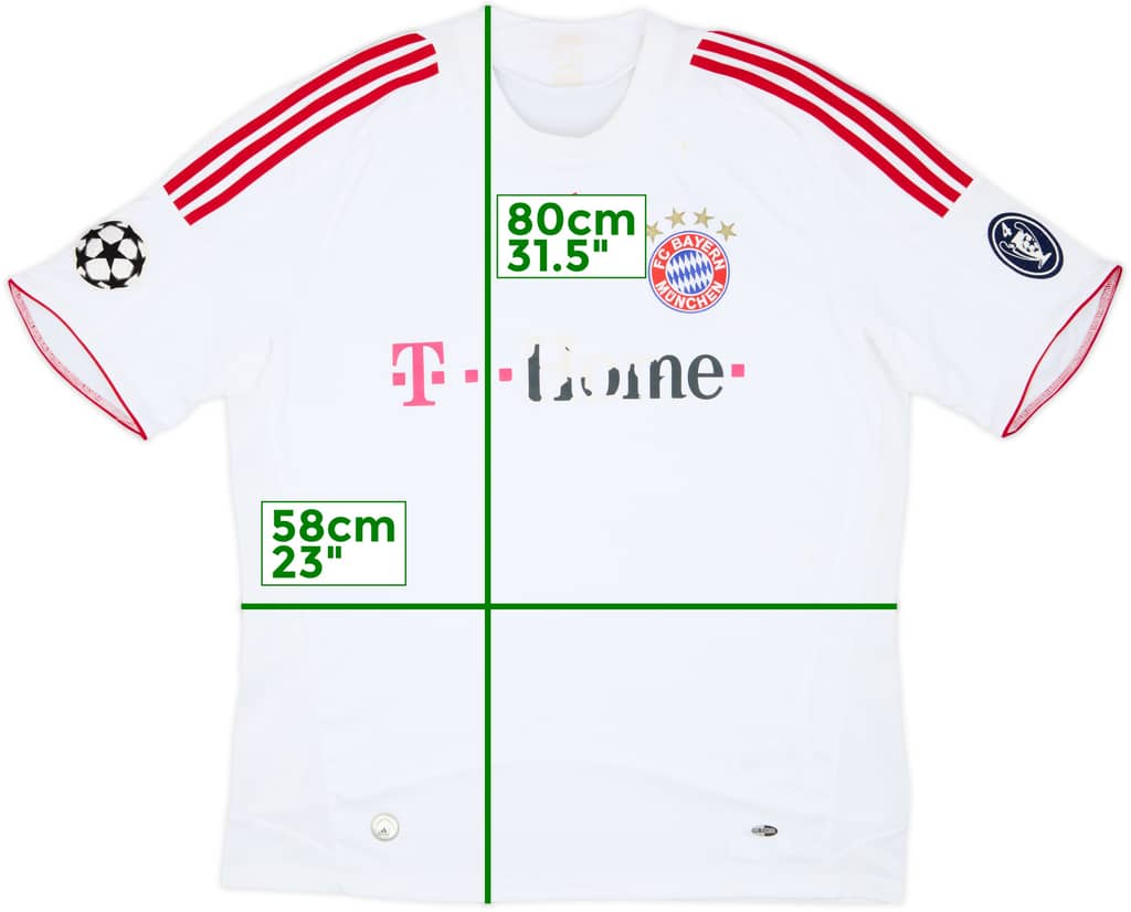 2008-09 Bayern Munich Third Shirt - 4/10 - (XXL)