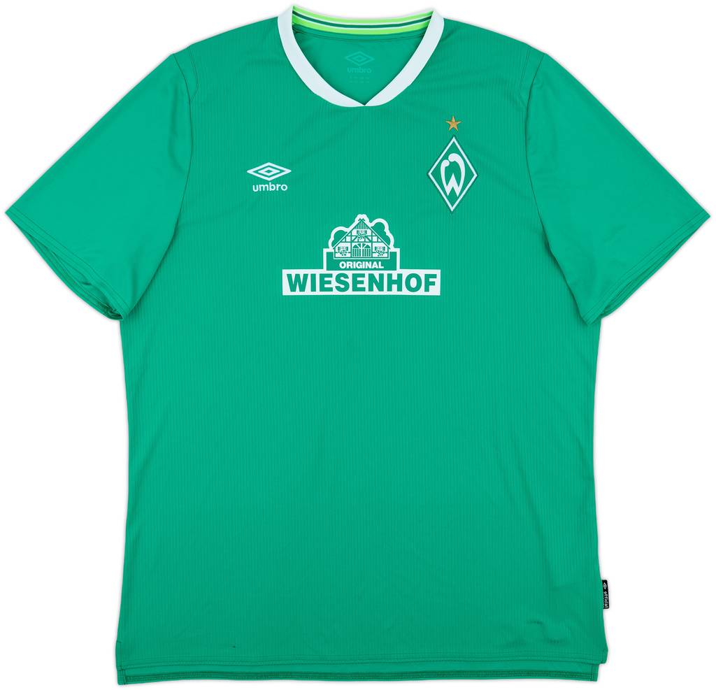 2019-20 Werder Bremen Home Shirt - 9/10 - (XXL)