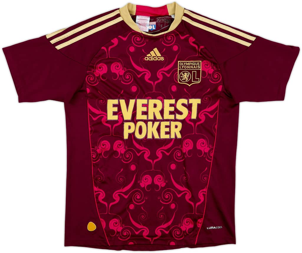 2010-11 Lyon Away Shirt - 5/10 - (L.Boys)