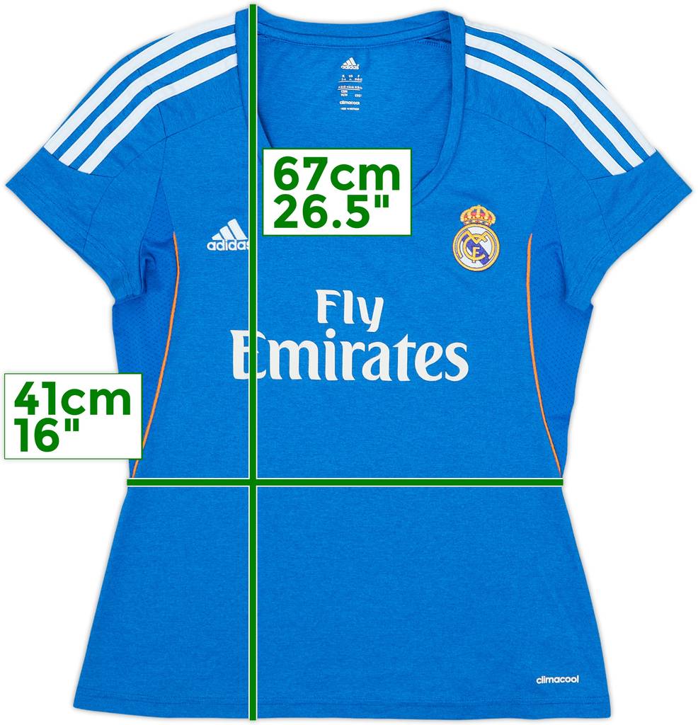 2013-14 Real Madrid Away Shirt - 7/10 - (Women's M)